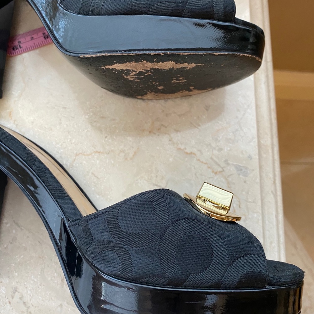 Coach Slide Heels - Picture 12 of 13